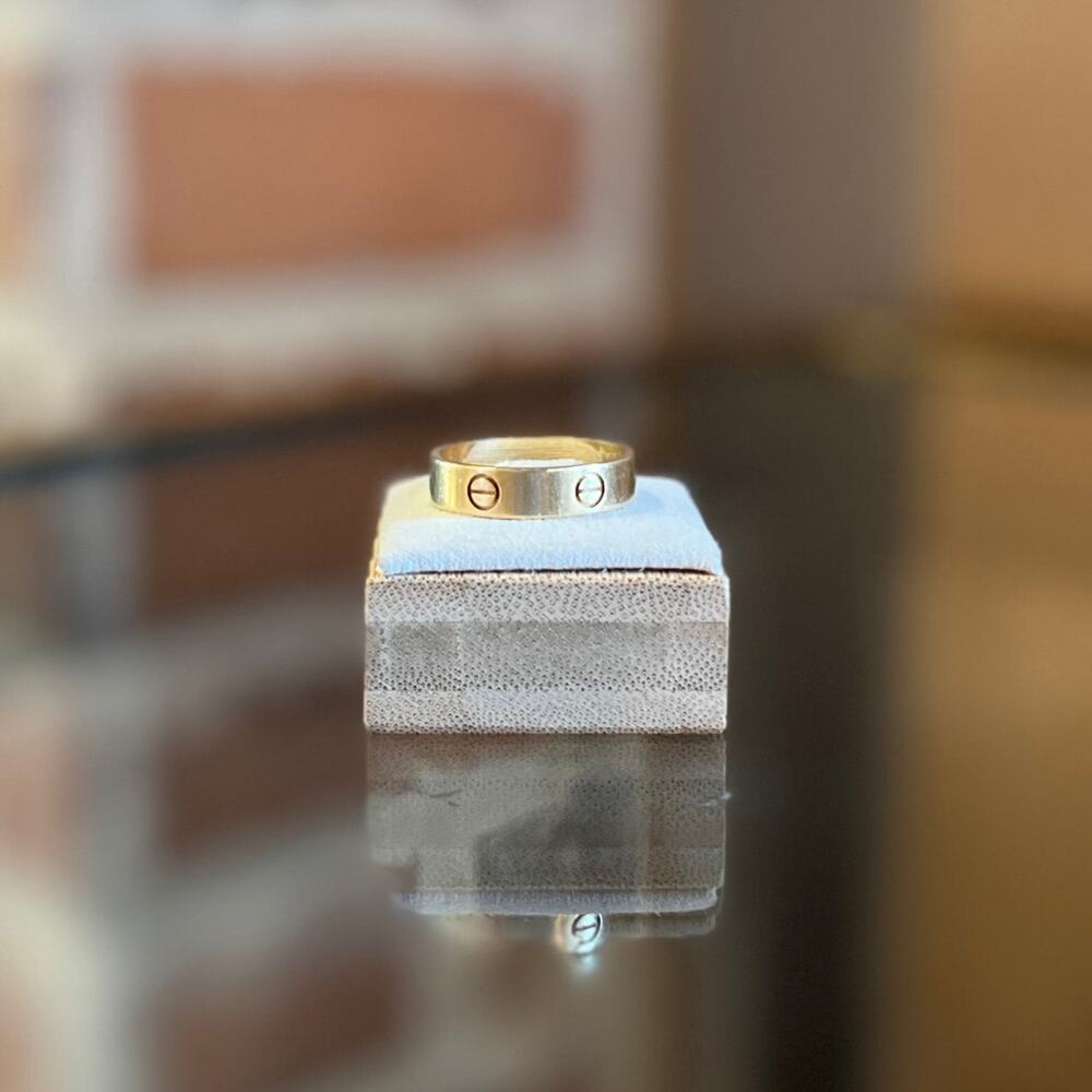 CARTIER 18K Yellow Gold Love Ring SZ 64 (US 10.75)